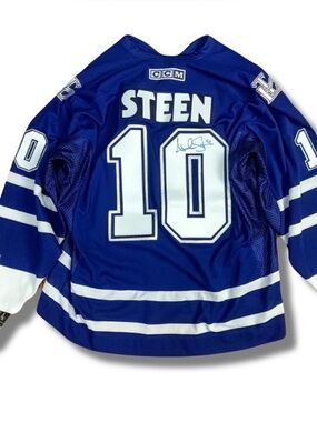 NWT Signed Toronto Maple Leafs Jersey Alexander Steen CCM Size XL